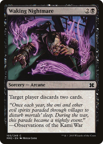 {C} Waking Nightmare [Modern Masters 2015][MM2 103]