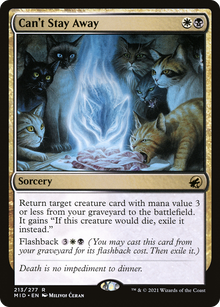 {R} Can't Stay Away [Innistrad: Midnight Hunt][MID 213]