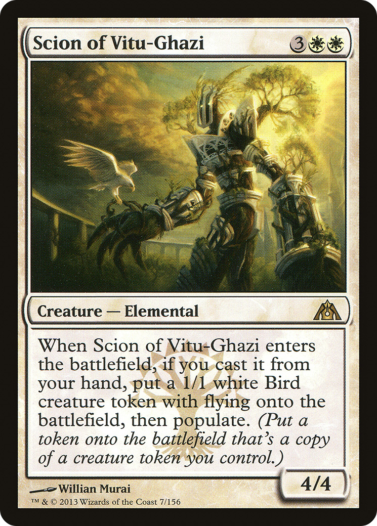 {R} Scion of Vitu-Ghazi [Dragon's Maze][DGM 007] - Misty Mountain Games