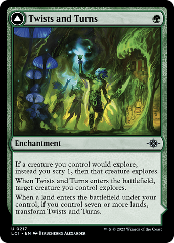 {@C} Twists and Turns // Mycoid Maze [The Lost Caverns of Ixalan][LCI 217]