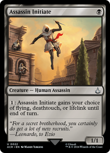 {C} Assassin Initiate [Assassin's Creed][ACR 022]
