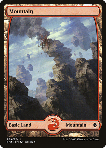 {B}[BFZ 269] Mountain (269) [Battle for Zendikar]