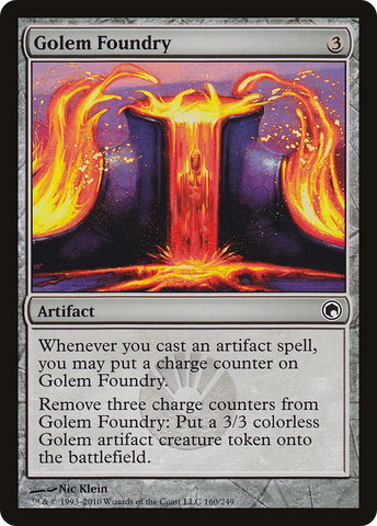 {C} Golem Foundry [Scars of Mirrodin][SOM 160]