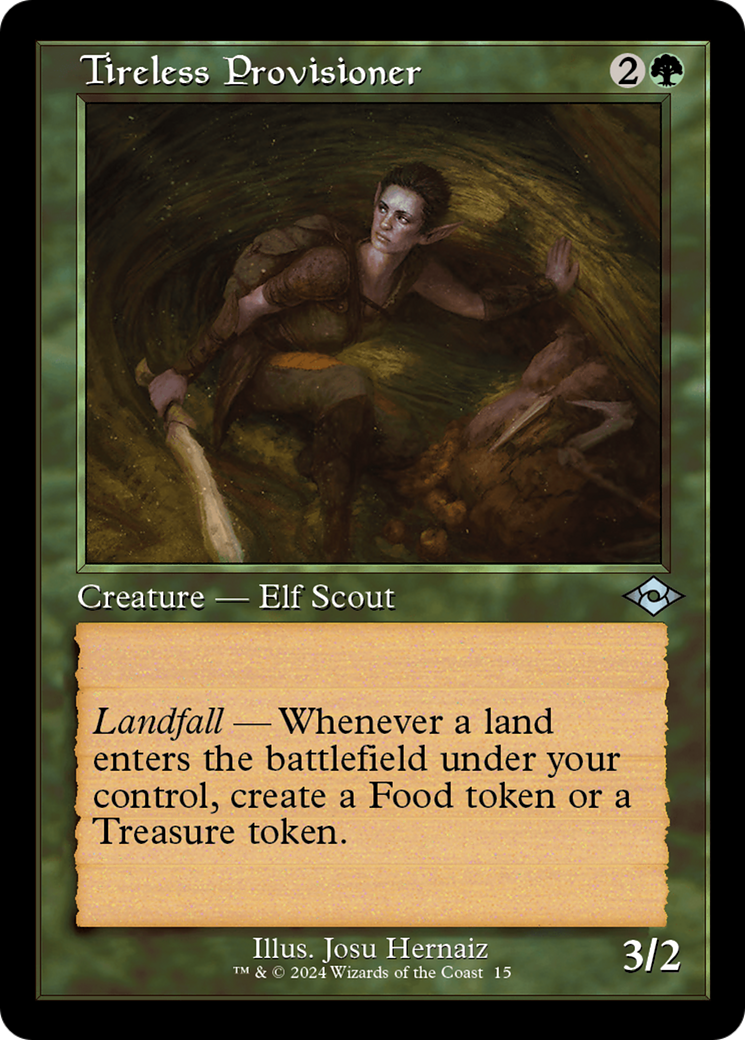 {C} Tireless Provisioner (Retro) [Modern Horizons 3][OLD MH2 015]
