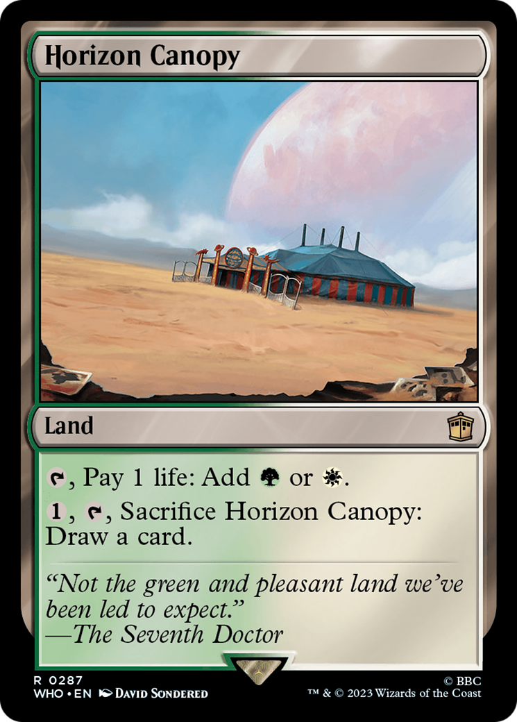 {R} Horizon Canopy [Doctor Who][WHO 287]