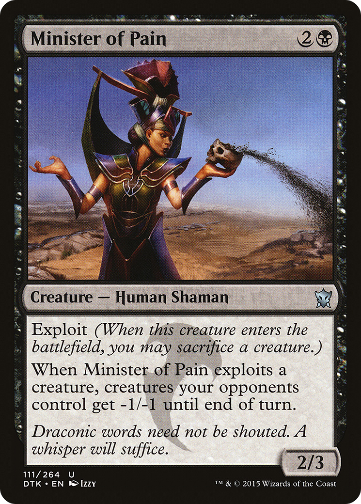 {C} Minister of Pain [Dragons of Tarkir][DTK 111]
