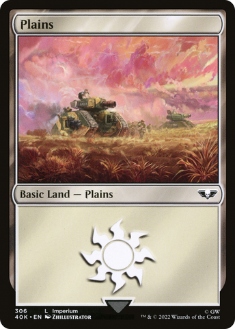 {B}[40K 306] Plains (306) [Universes Beyond: Warhammer 40,000]