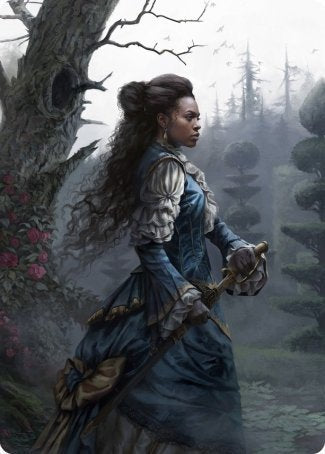 {A} Mina Harker Art Card [Innistrad: Crimson Vow Art Series][AVOW 070]