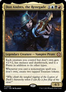 {R} Don Andres, the Renegade [The Lost Caverns of Ixalan Commander][LCC 006]