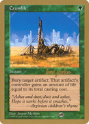 {C} Crumble (Svend Geertsen) (SB) [World Championship Decks 1997][GB WC97 SG287SB]