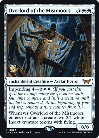 {@R} Overlord of the Mistmoors [Duskmourn: House of Horror Prerelease Promos][PR DSK 023]