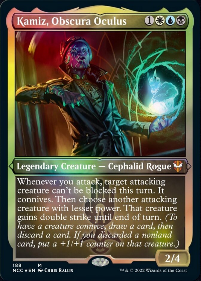 {T} Kamiz, Obscura Oculus (Display Commander) [Streets of New Capenna Commander][DC NCC 188]