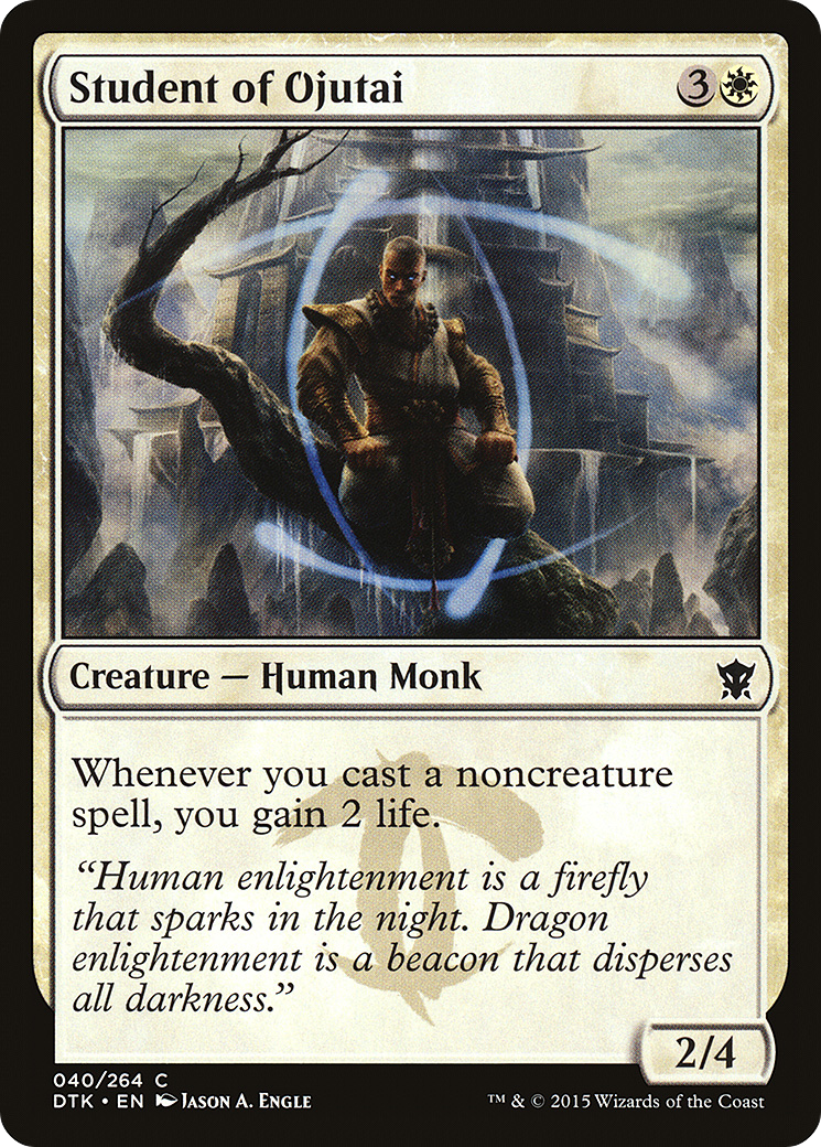 {C} Student of Ojutai [Dragons of Tarkir][DTK 040]