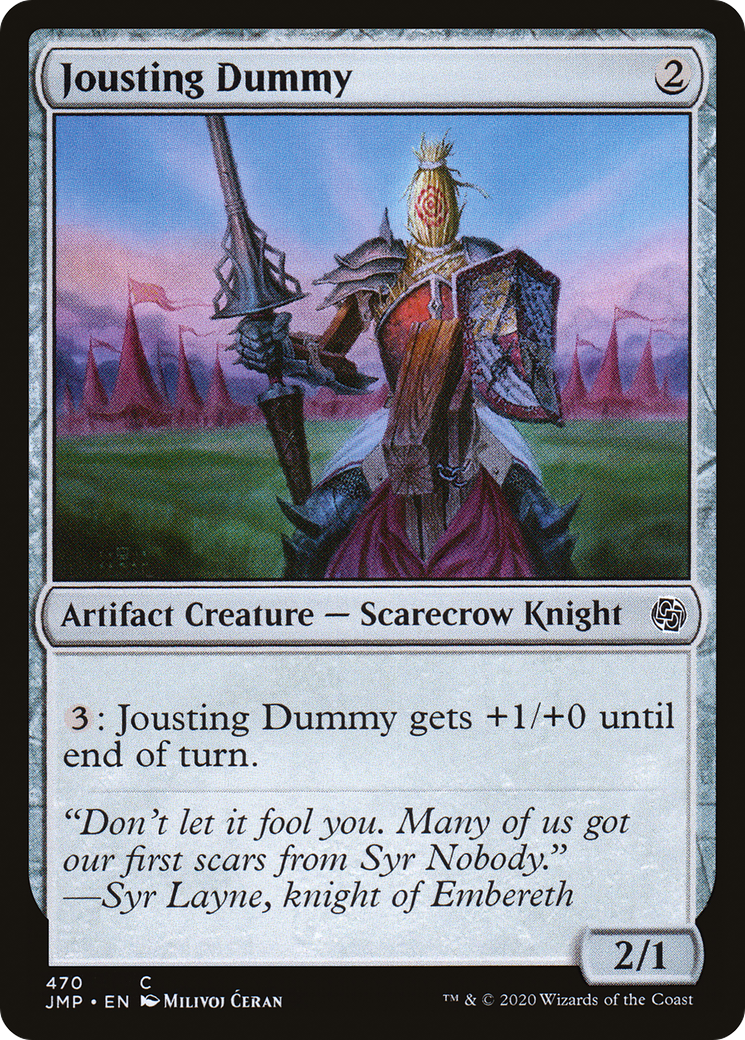 {C} Jousting Dummy [Jumpstart][JMP 470]