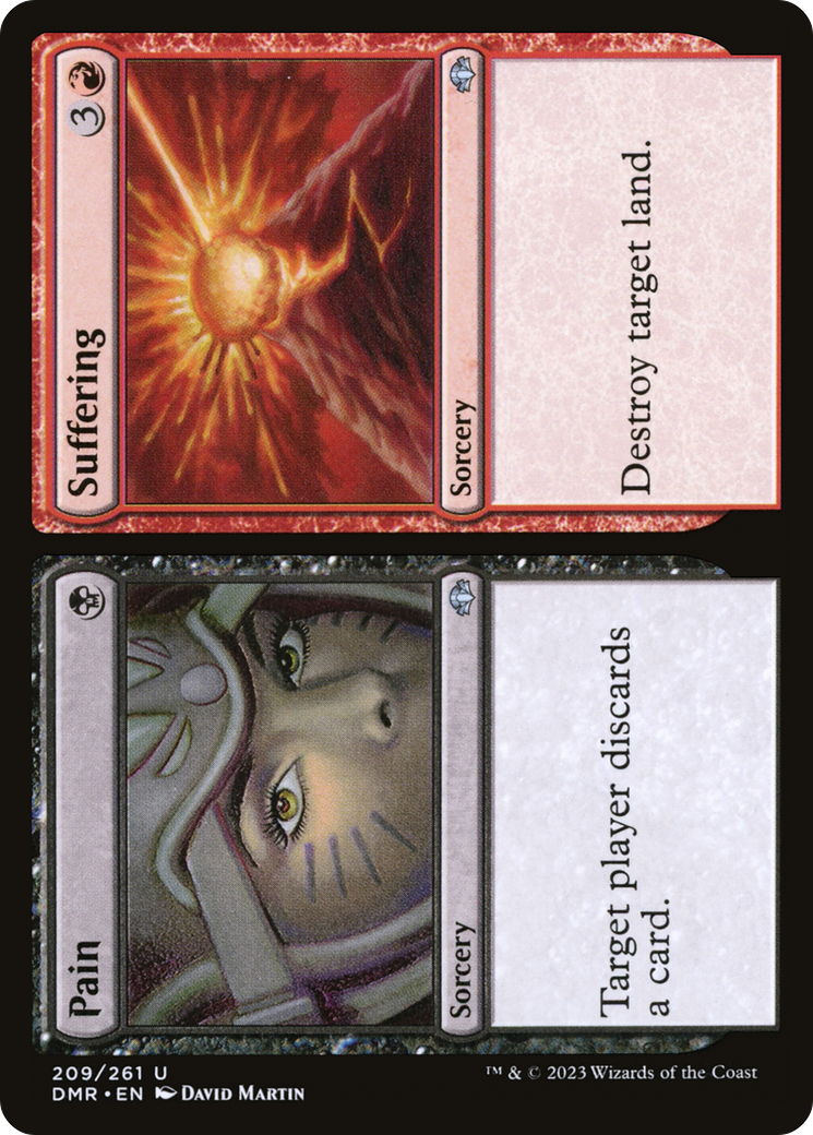 {C} Pain // Suffering [Dominaria Remastered][DMR 209]