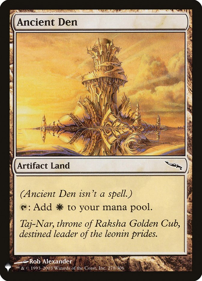 {C} Ancient Den [Mystery Booster][MB1 MRD 278]