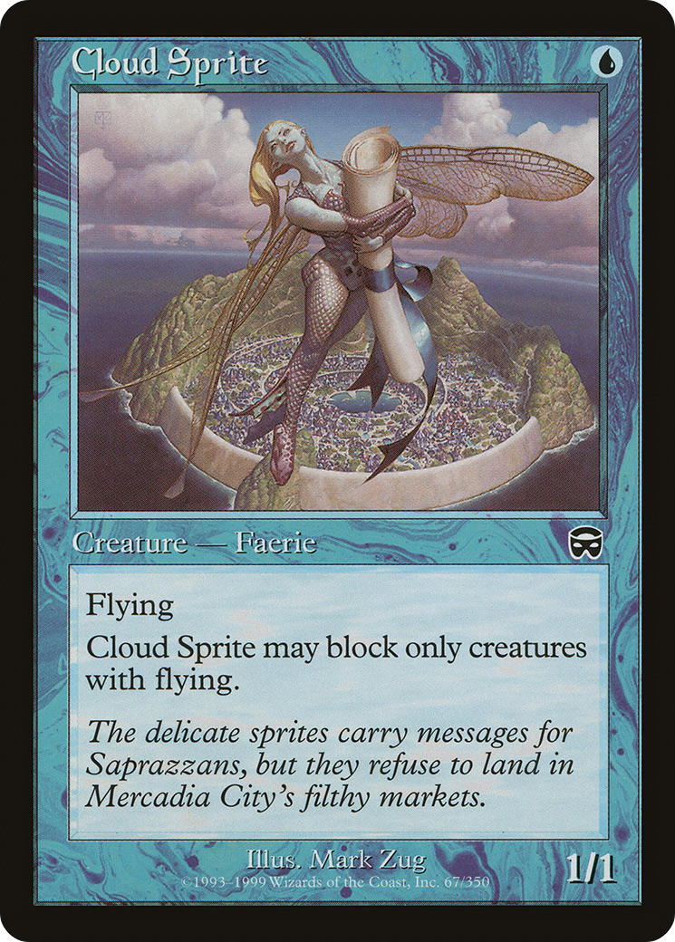 {C} Cloud Sprite [Mercadian Masques][MMQ 067]