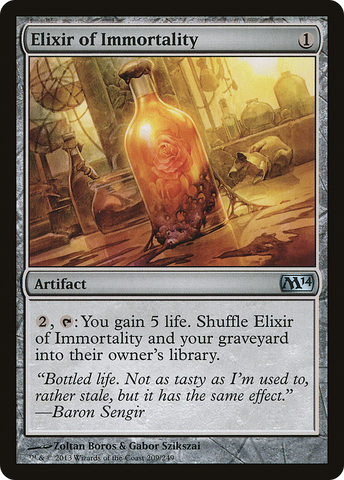 {C} Elixir of Immortality [Magic 2014][M14 209]