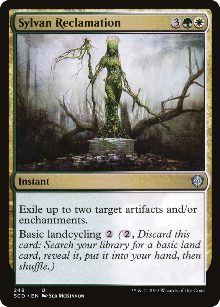 {C} Sylvan Reclamation [Starter Commander Decks][SCD 248]