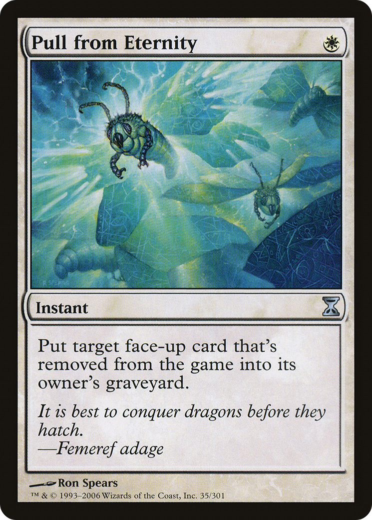 {C} Pull from Eternity [Time Spiral][TSP 035] - Misty Mountain Games