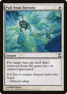 {C} Pull from Eternity [Time Spiral][TSP 035] - Misty Mountain Games