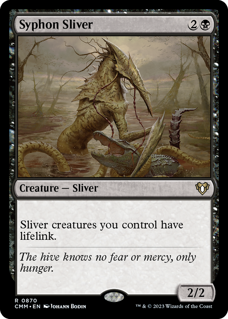 {R} Syphon Sliver [Commander Masters][CMM 870]
