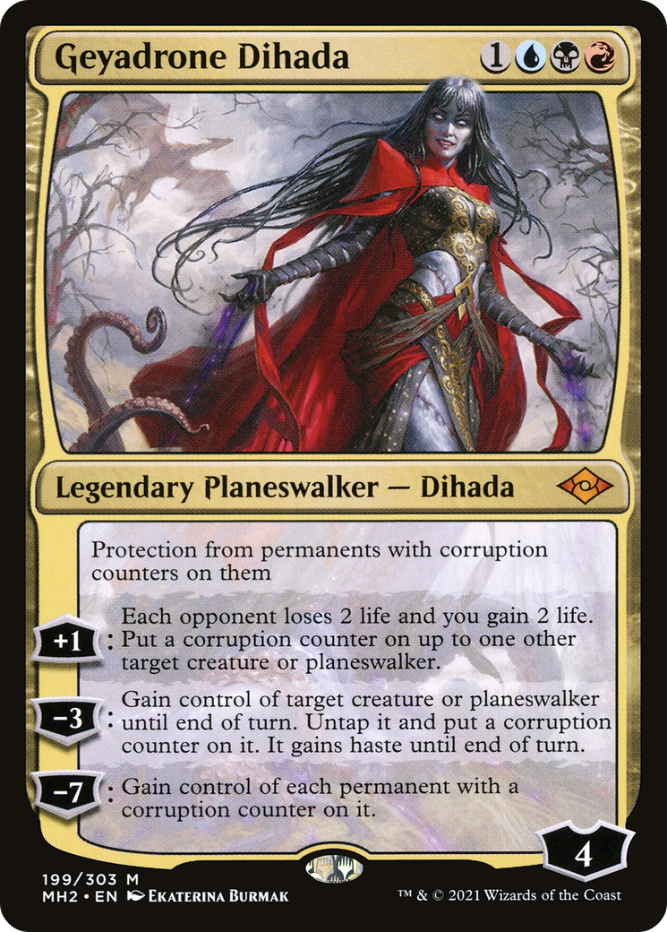 {R} Geyadrone Dihada (Foil) [Modern Horizons 2] [MH2 199]