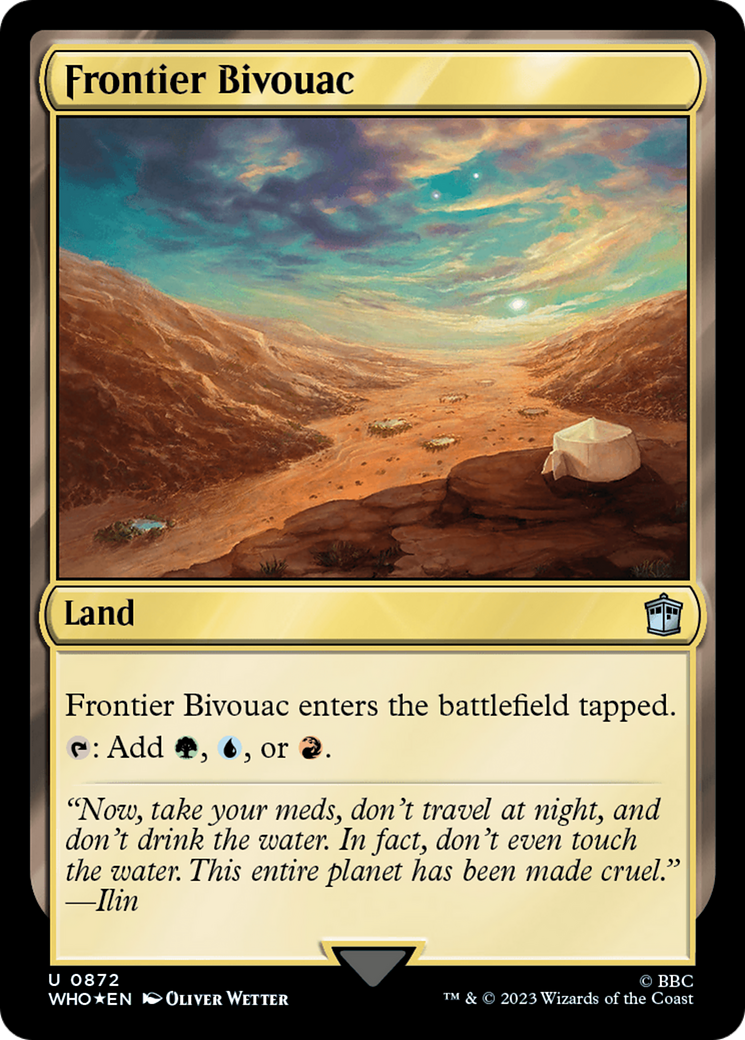 {C} Frontier Bivouac (Surge Foil) [Doctor Who][WHO 872]