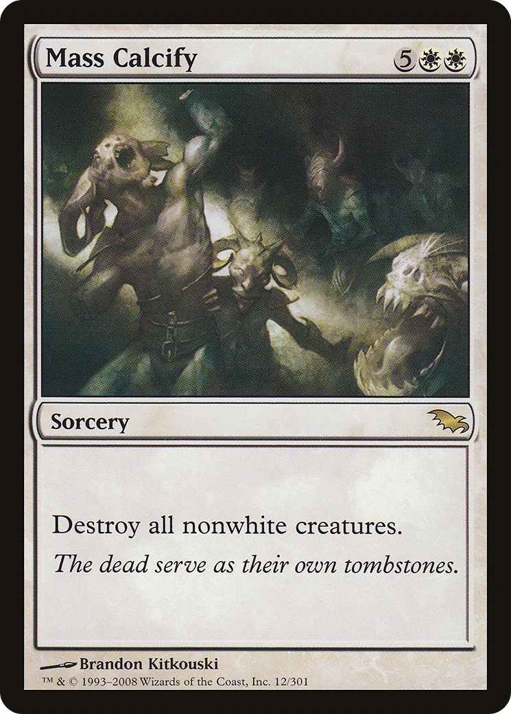 {R} Mass Calcify [Shadowmoor][SHM 012]