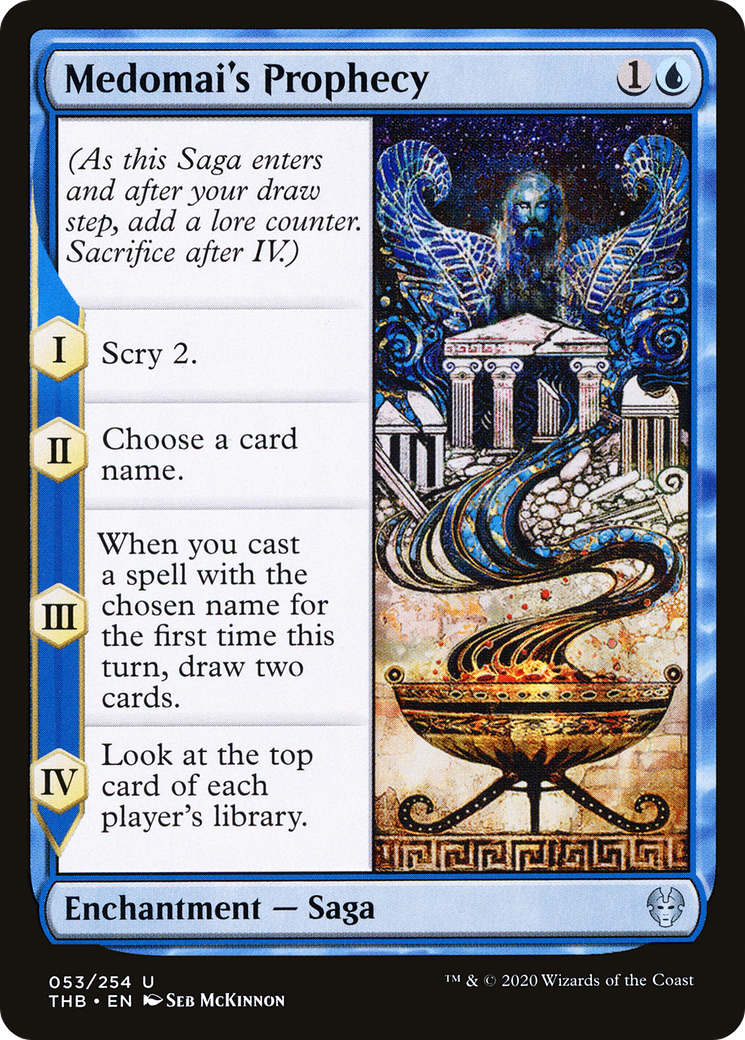 {C} Medomai's Prophecy [Theros Beyond Death][THB 053]