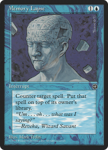 {C} Memory Lapse (Reveka Flavor Text) [Homelands][HML 32A]