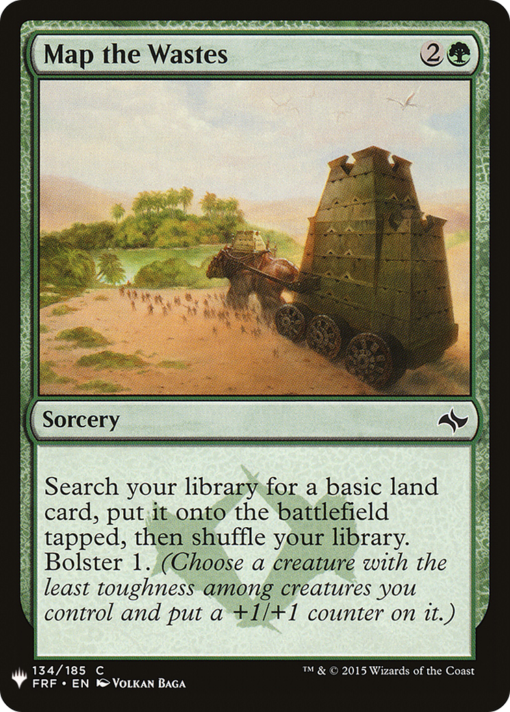 {C} Map the Wastes [Mystery Booster][LS FRF 134]