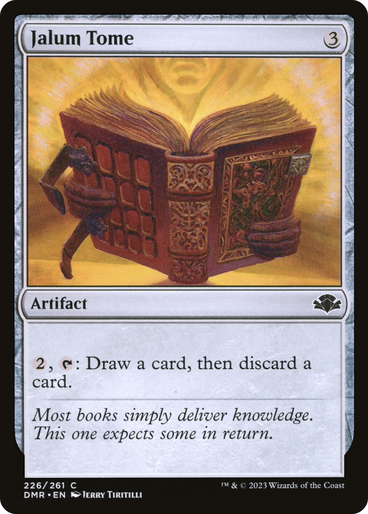 {C} Jalum Tome [Dominaria Remastered][DMR 226]