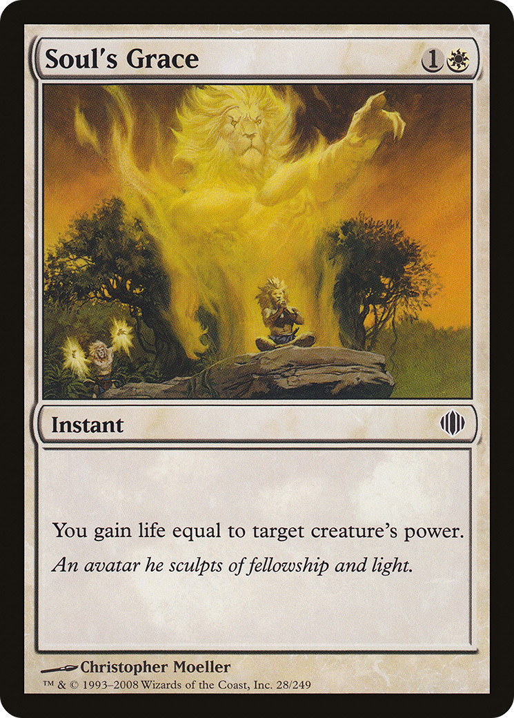 {C} Soul's Grace [Shards of Alara][ALA 028] - Misty Mountain Games