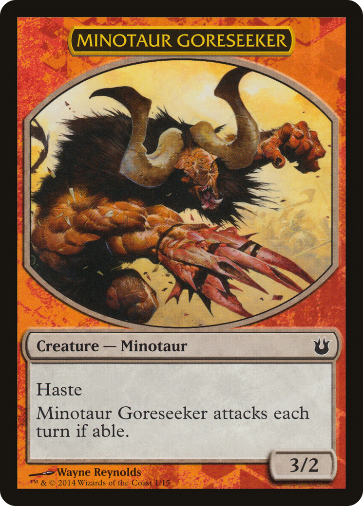 {T} Minotaur Goreseeker [Born of the Gods Battle the Horde][TBTH 001]