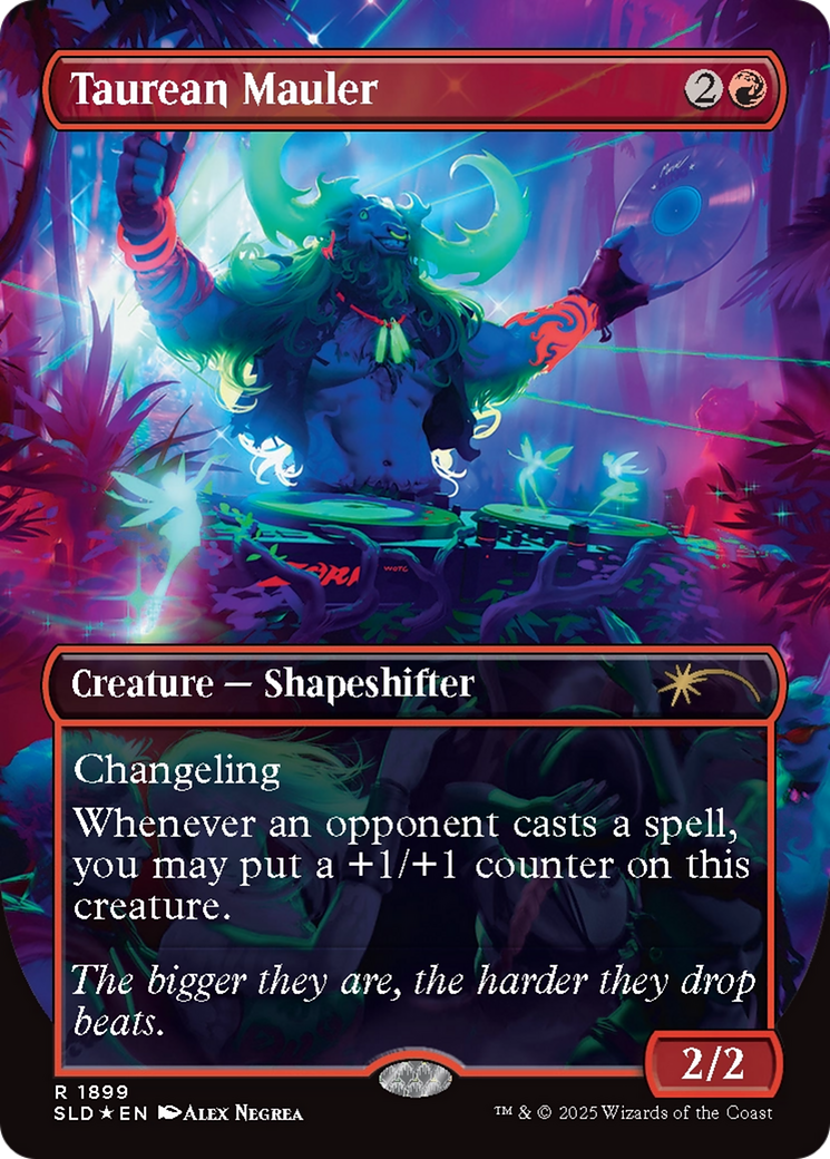 Taurean Mauler [SLD 1899]  (Borderless) Foil