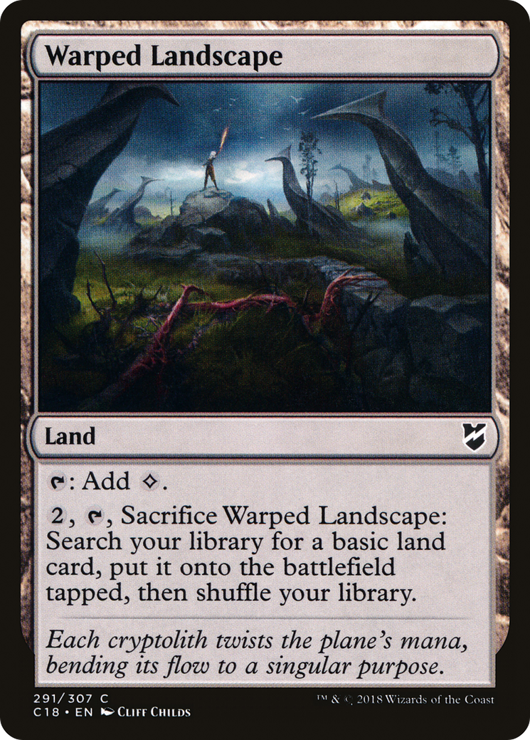 {C} Warped Landscape [Commander 2018][C18 291] - Misty Mountain Games