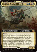 {R} Arthur, Marigold Knight (Extended Art) [Bloomburrow Commander][BLC 041]