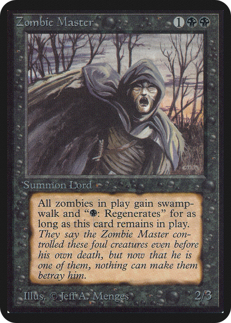 {R} Zombie Master [Alpha Edition][LEA 137]