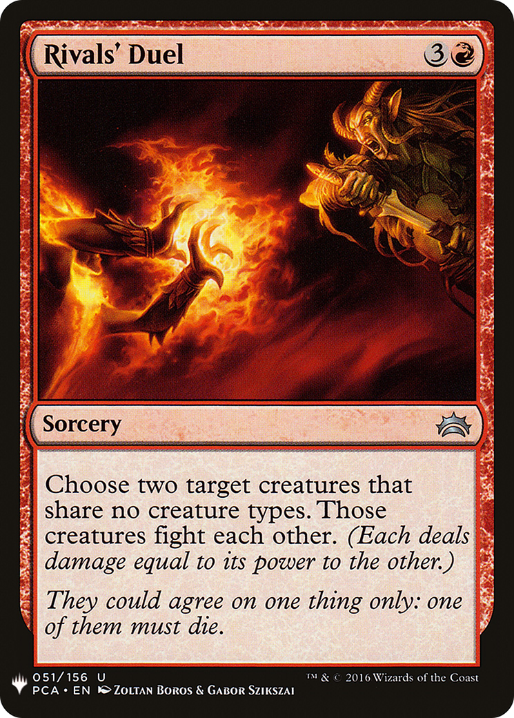 {C} Rivals' Duel [Mystery Booster][LS PCA 051]