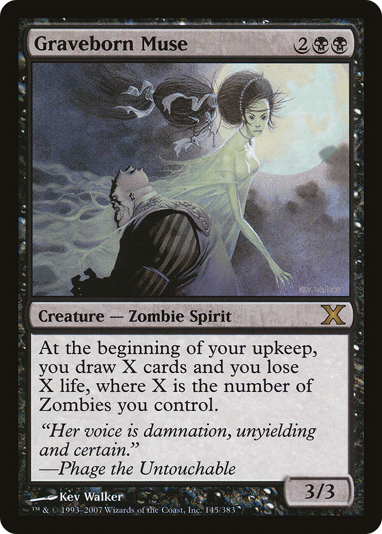{R} Graveborn Muse [Tenth Edition][10E 145] - Misty Mountain Games