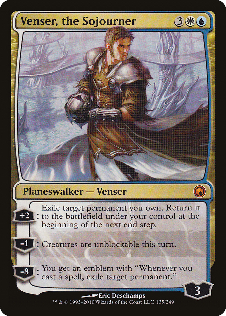 {R} Venser, the Sojourner [Scars of Mirrodin][SOM 135] - Misty Mountain Games