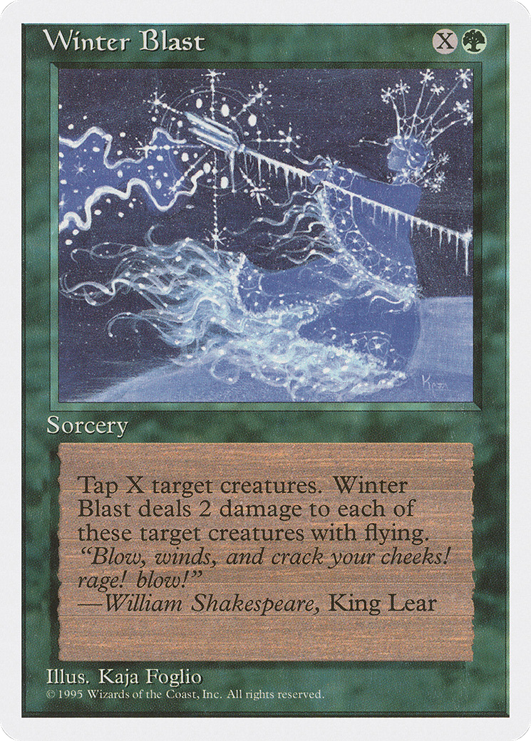 {C} Winter Blast [Fourth Edition][4ED 290]