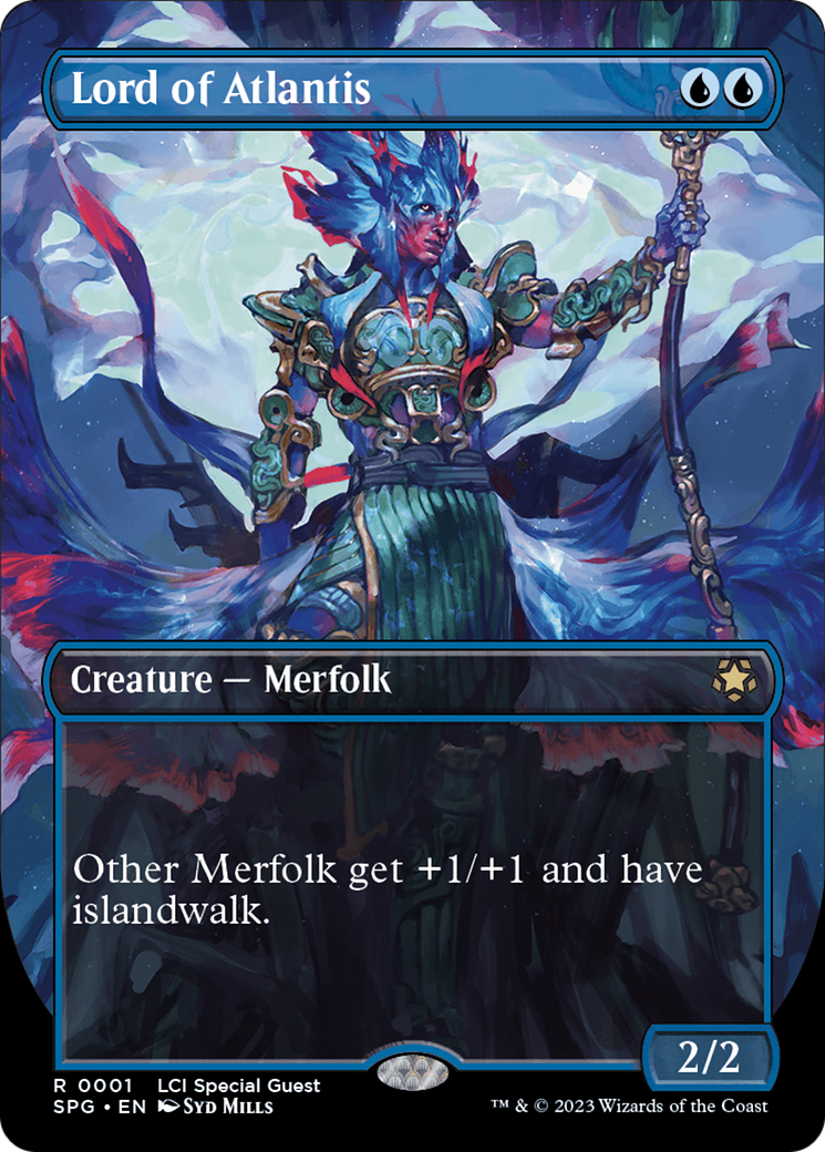 {R} Lord of Atlantis (Borderless) [The Lost Caverns of Ixalan Special Guests][SPG 001]