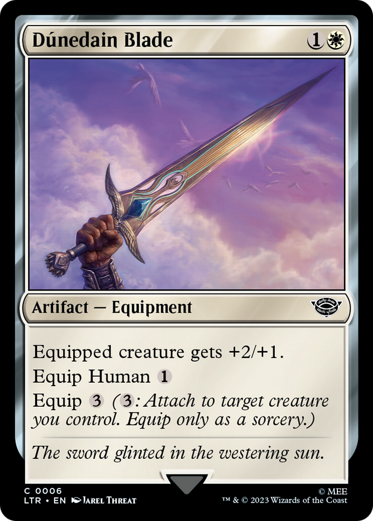 {C} Dunedain Blade [The Lord of the Rings: Tales of Middle-Earth][LTR 006]