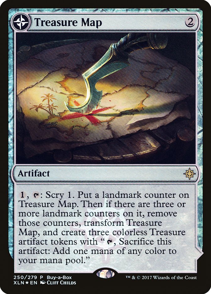 {R} Treasure Map // Treasure Cove (Buy-A-Box) [Ixalan Treasure Chest][PA PXTC 250] - Misty Mountain Games