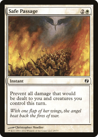 {C} Safe Passage [Duel Decks: Venser vs. Koth][DDI 029]