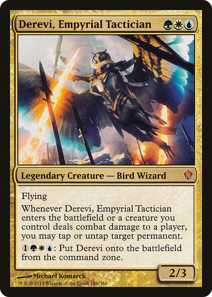 {R} Derevi, Empyrial Tactician [Commander 2013][C13 186] - Misty Mountain Games