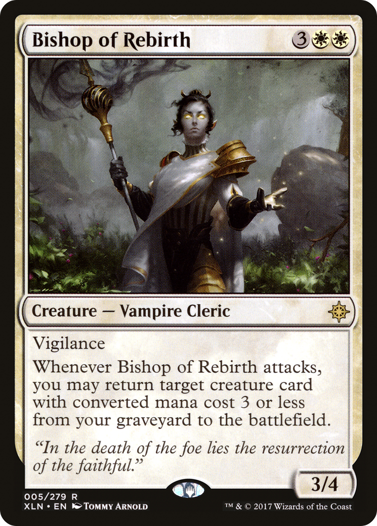 {R} Bishop of Rebirth [Ixalan][XLN 005] - Misty Mountain Games