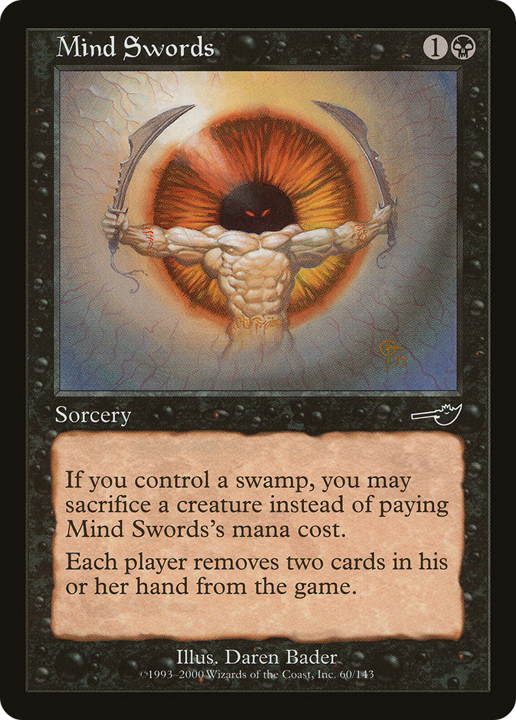 {C} Mind Swords [Nemesis][NEM 060]
